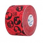 Venda Tape Neuromuscular 5 x 5 Calavera roja