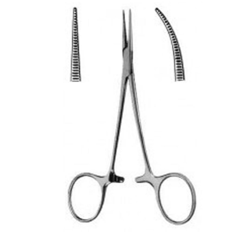4112-011-001_Pinza Mosquito Recta S/D 13 cm Tx