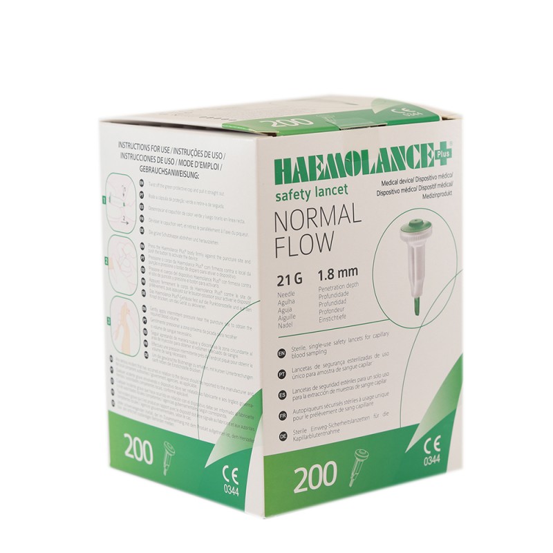 4809-031-002_01_Lancetas Seguridad Haemolance Verde Normaflow 