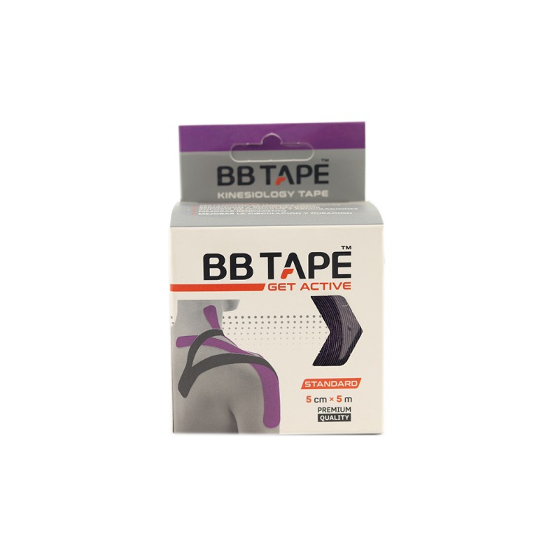4910-300-008_01_Venda Tape Neuromuscular 5 cm x 5 m Morado