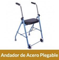 Andador de Acero Plegable