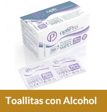 Toallitas con Alcohol