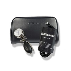 Riester 1312 minimus II, tensiómetro, negro, brazalete velcro adultos