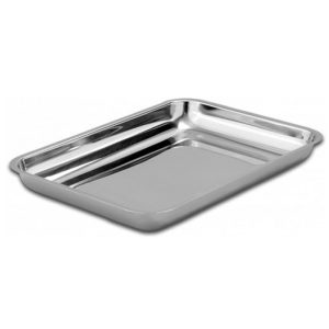 Batea acero inoxidable 30 x 20 x 3 cm