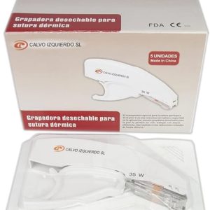 Grapadora Cutánea Desechable 35 Grapas