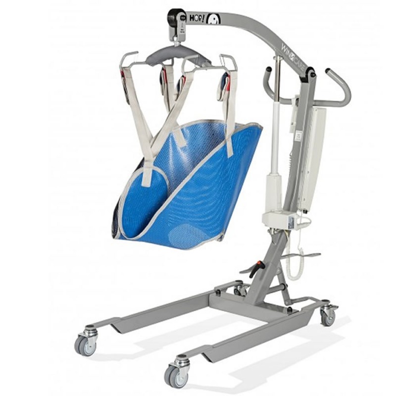 Grúa Eléctrica E-150 para Pacientes con Arnés de ducha