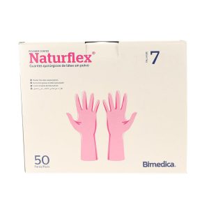 Guantes cirugía naturflex estéril sin polvo 7
