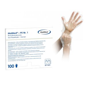 Guantes Plástico M-Caja 100u