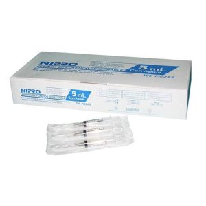 Jeringas desechables esterilizadas pack 25 uds