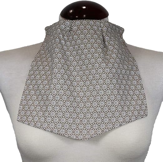 Pañuelo Traqueotomia Estampado Mosaico Beige