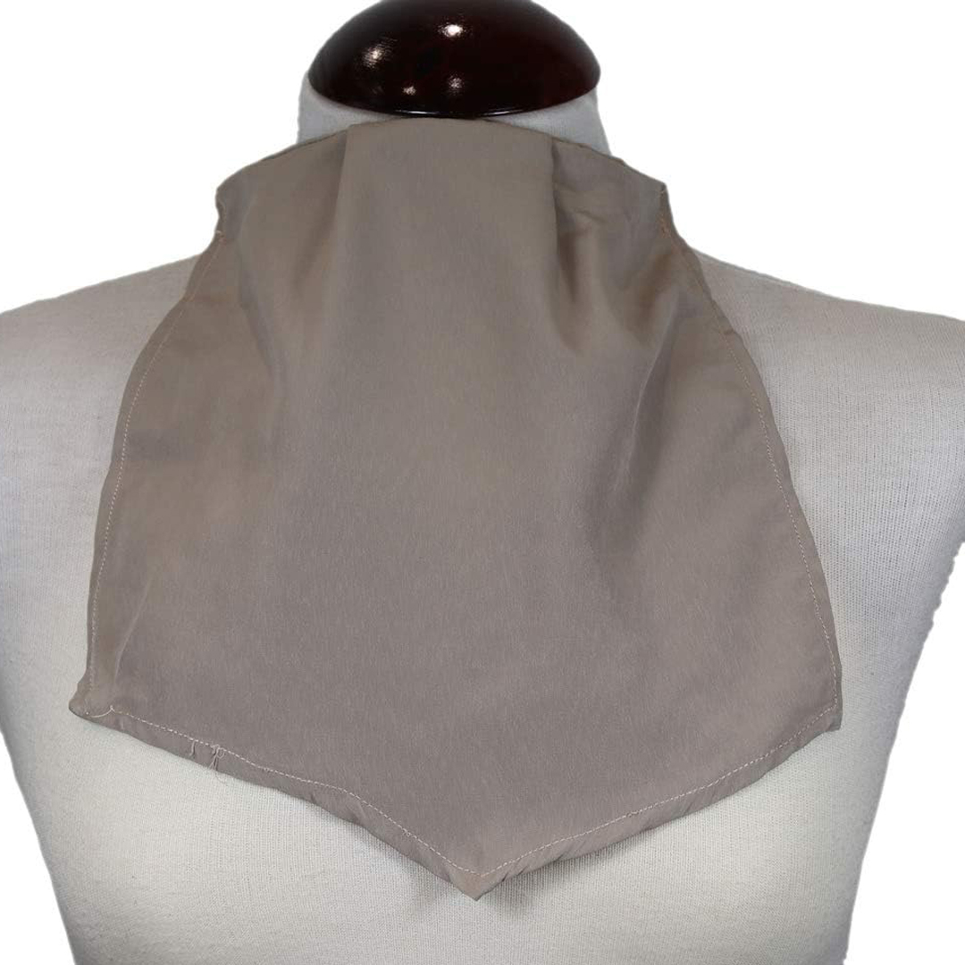 Pañuelo de Traqueotomia Seda Beige