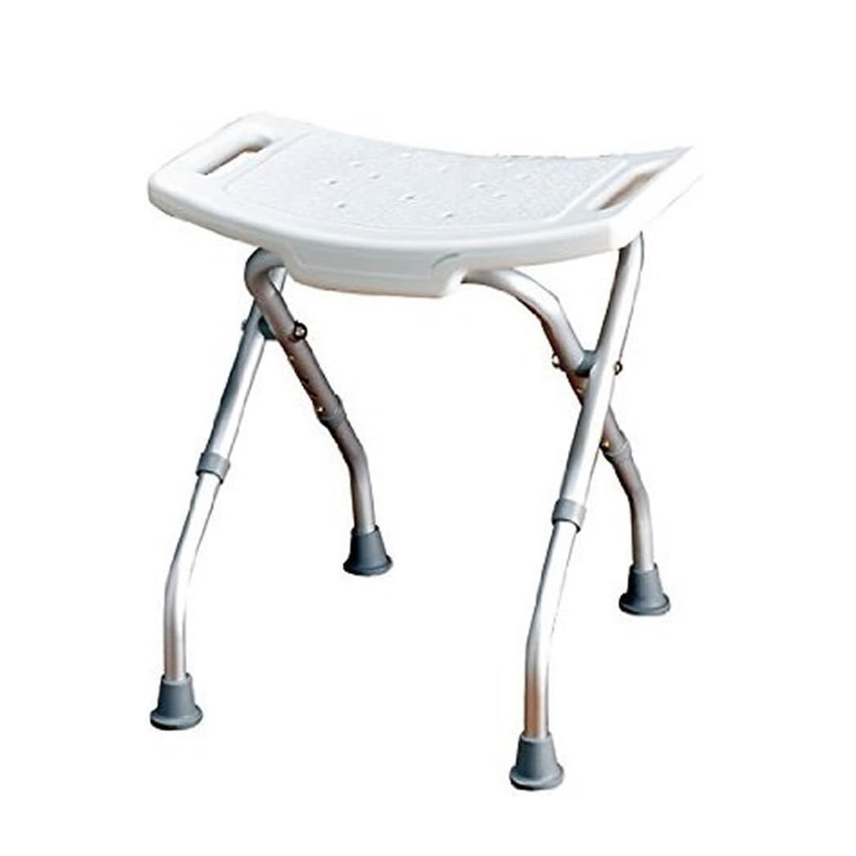 Taburete de baño sin Respaldo Plegable