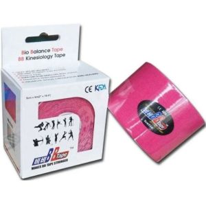 Venda Tape Neuromuscular 5 cm x 5 m Rosa